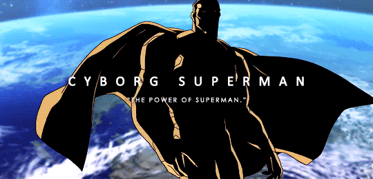 The Reign of the Supermen: Cyborg Superman. (Hank Crenshaw)