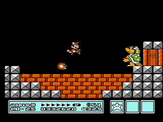 Super Mario Bros. 3- Bowser vs Mario