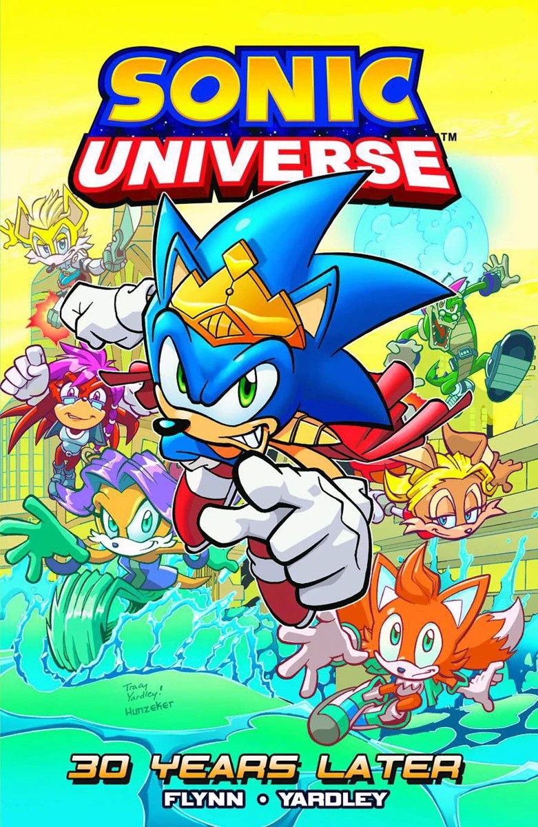 Sonic Universe Vol. 2 Cover: Mobius 30 Years Later