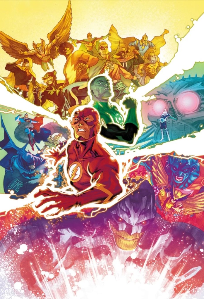 Justice League #31 Cover Drawn by Francis Manapul