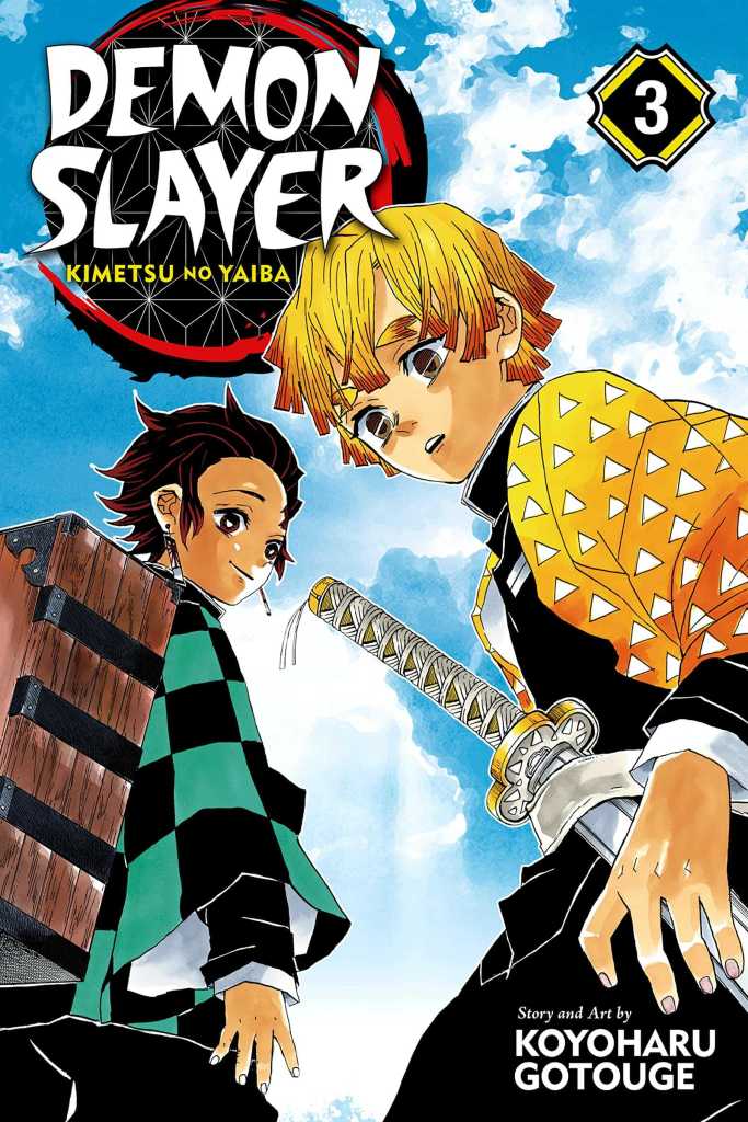Demon Slayer Volume Three Cover