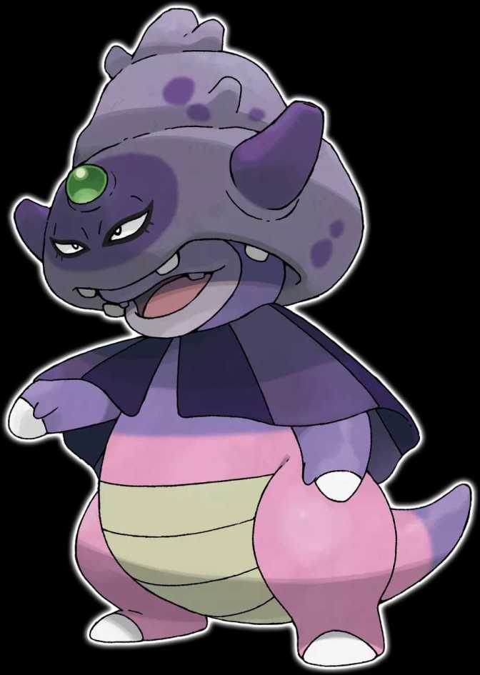 Official Galarian Slowking artwork