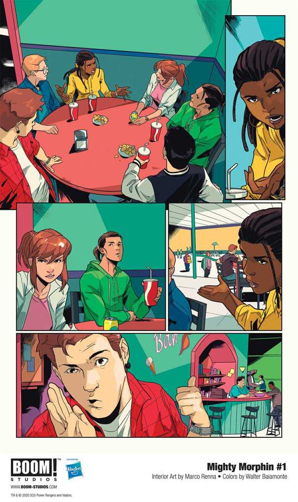 Boom! Studio Mighty Morphin Page Preview 2