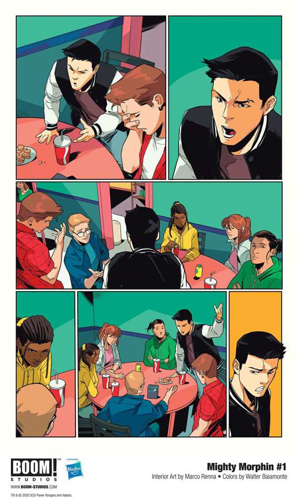 Boom! Studio Mighty Morphin Page Preview 3