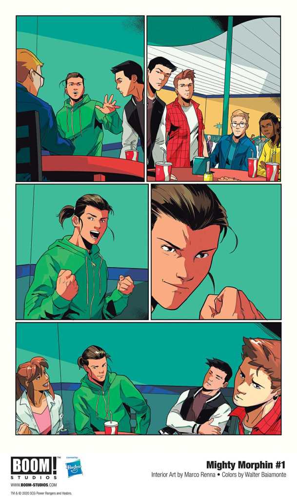 Boom! Studio Mighty Morphin Page Preview 4