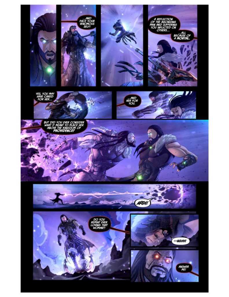 Knights of the Golden Sun Issue #8 Preview Page Three