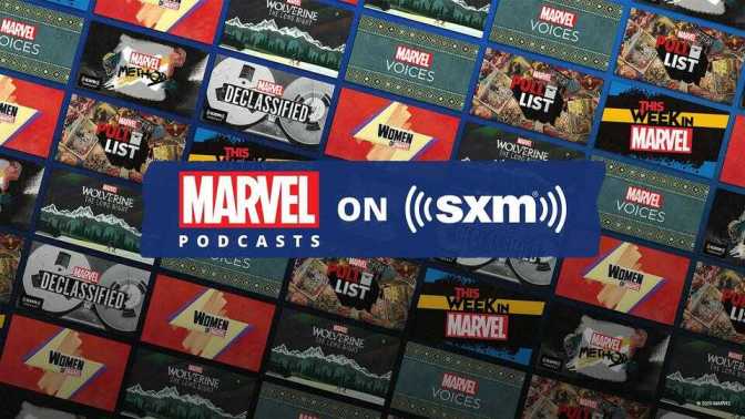 Marvel on SiriusXM Logo