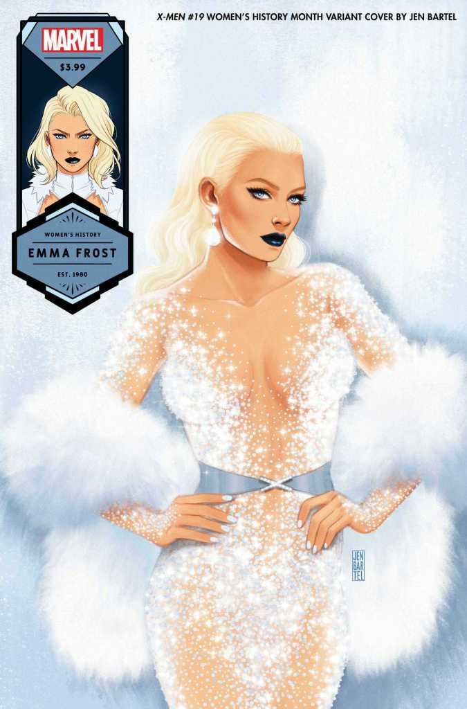 X-Men #19 Emma Frost, Women's History Month Variant Cover