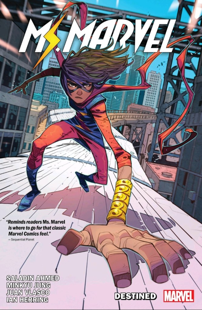 Magnificent Ms. Marvel 'Destined' Vol One Cover