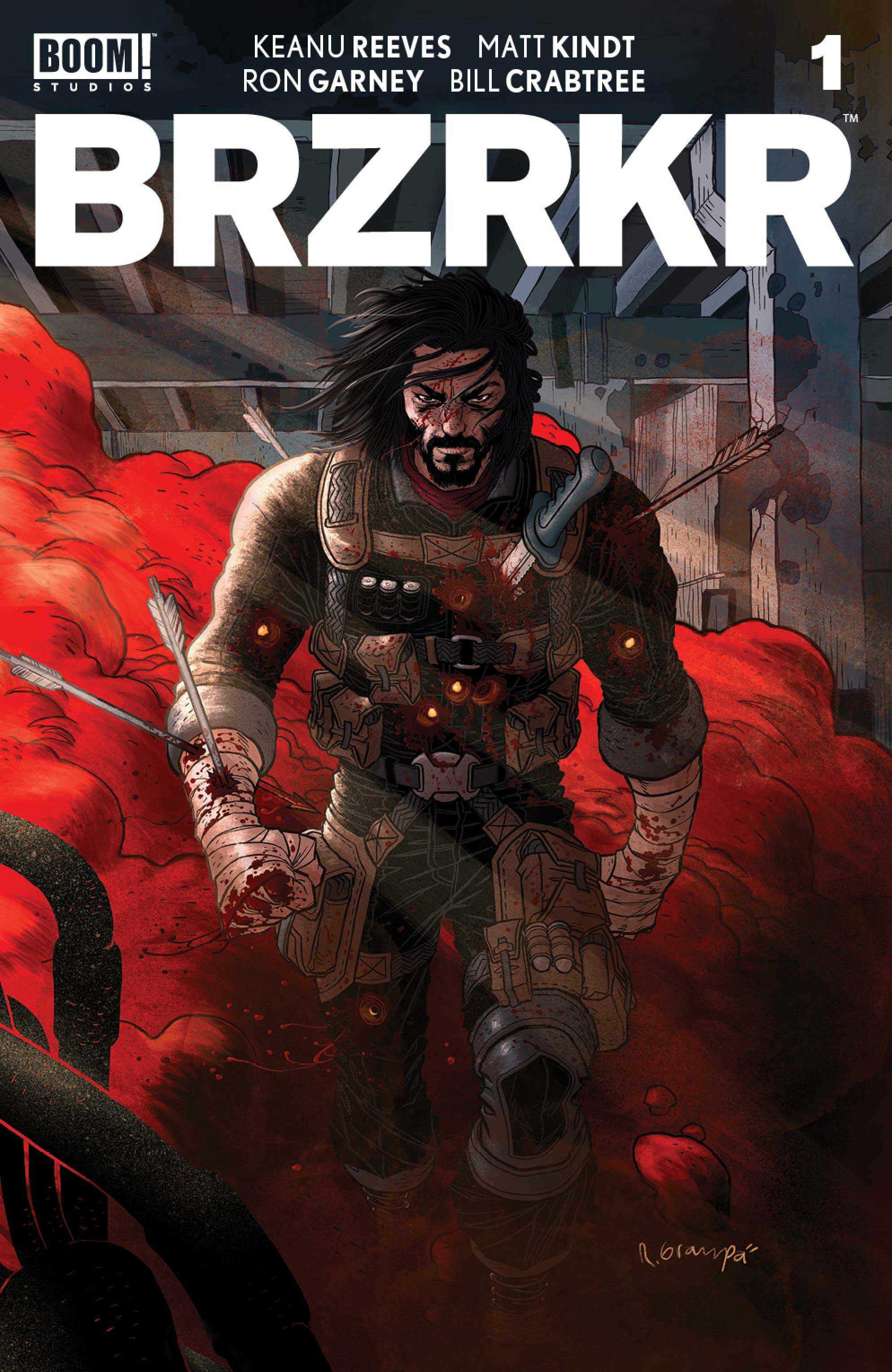 BRZRKR # 1 Cover