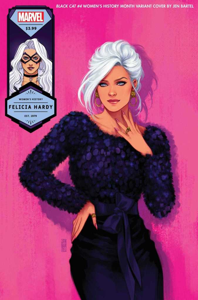 Black Cat #4 Felicia Hardy, Women's History Month Variant Cover
