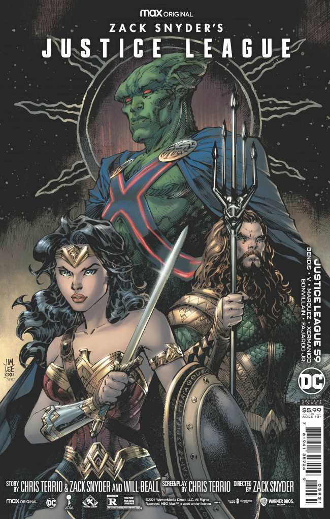 Zack Snyder Justice League Issue 59 Variant: Jim Lee