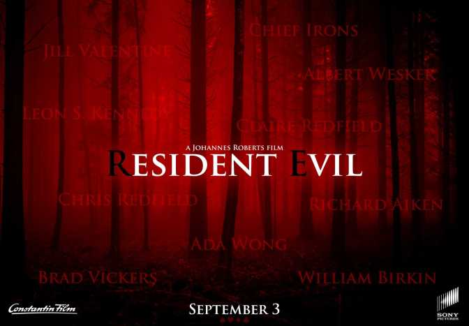 Resident Evil Reboot Poster Teaser