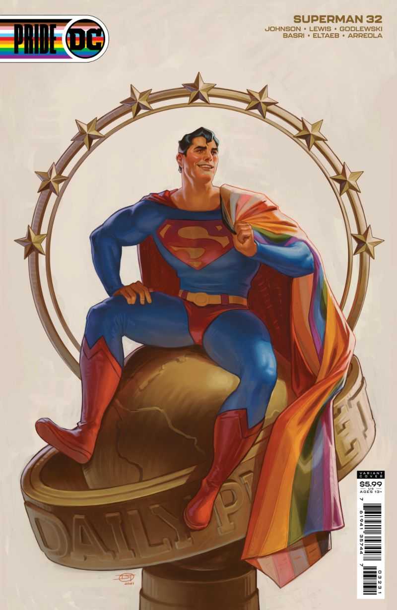 Superman #32 Pride Variant Cover: David Talaski