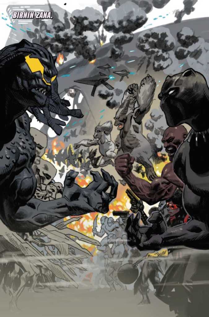 Black Panther Issue 25 Preview Page Two