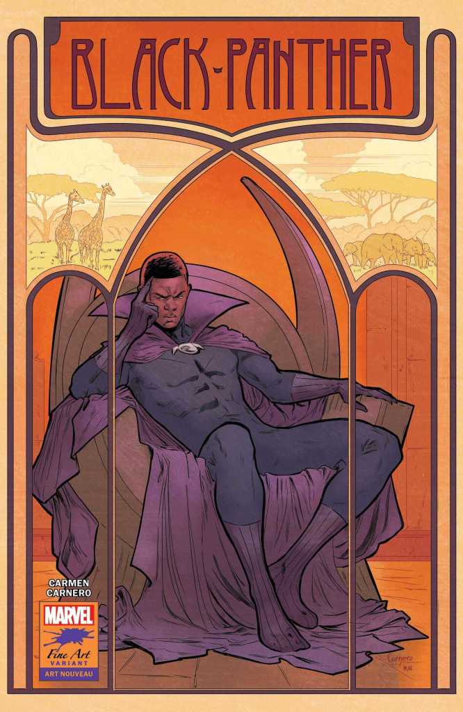 Black Panther Issue 25 Stormbreakers Variant Cover: Carmen Nunez Carnero