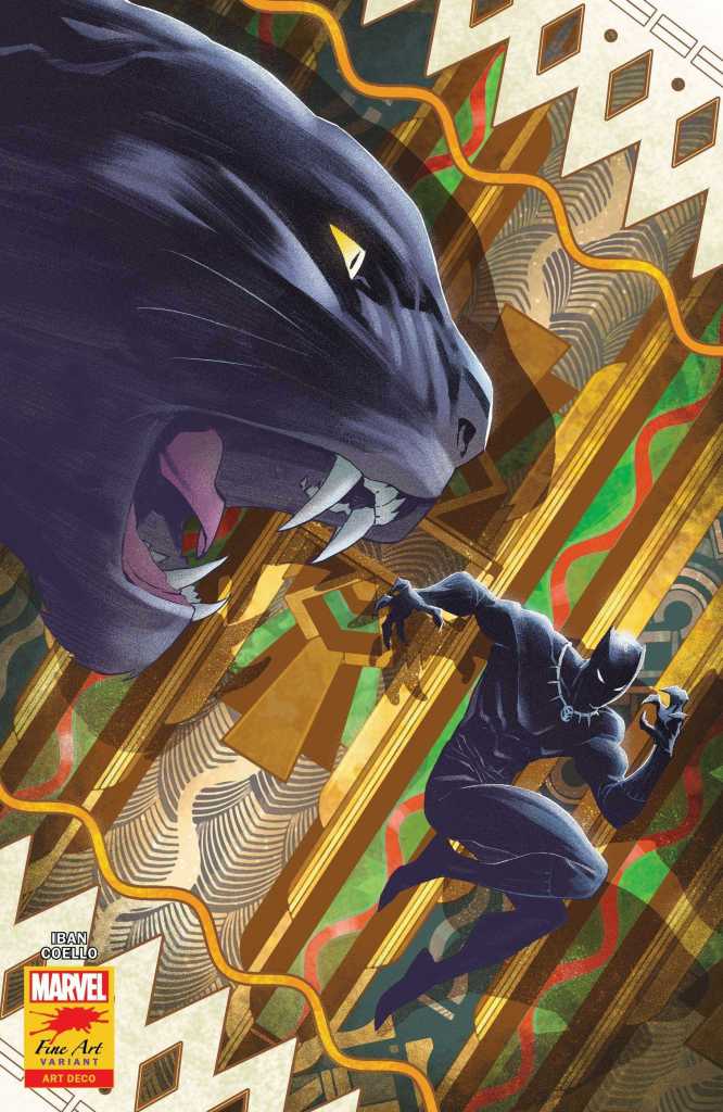 Black Panther Issue 25 Stormbreakers Variant Cover: Iban Coello