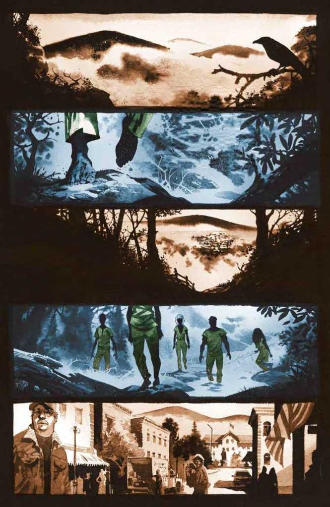 Basilisk Issue One Preview Page One