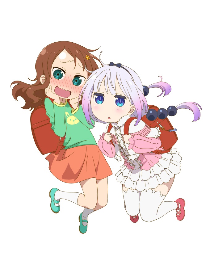 Riko Saikawa and Kanna, Miss Kobayashi's Dragon Maid S Visual