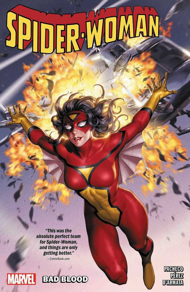 Spider-Woman Vol. One- Bad Blood Cover