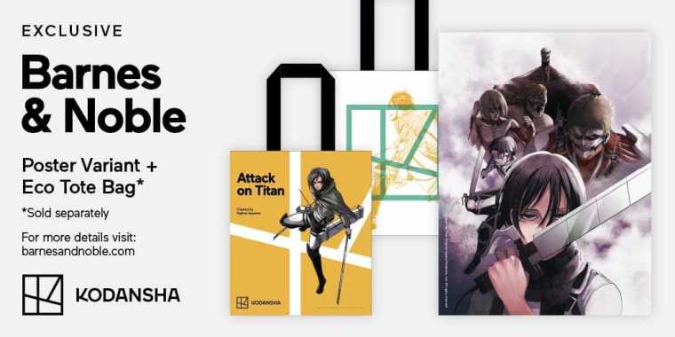 Barnes & Noble Attack on Titan Finale Exclusive