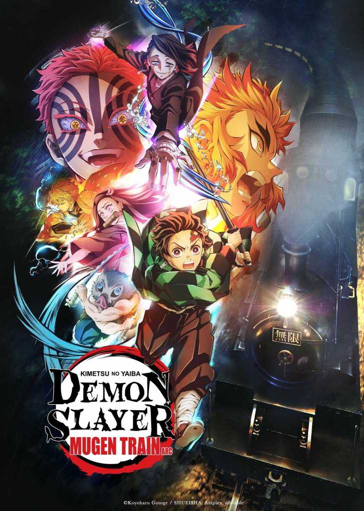 Demon Slayer Mugen Train Arc Key Visual