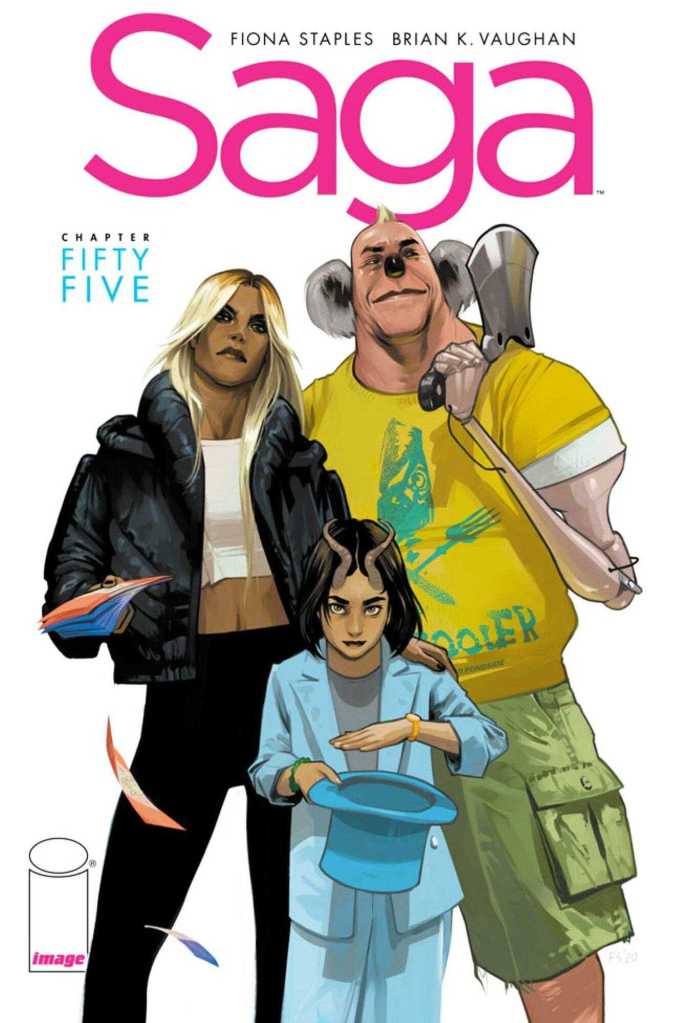Saga Issue 55 Cover