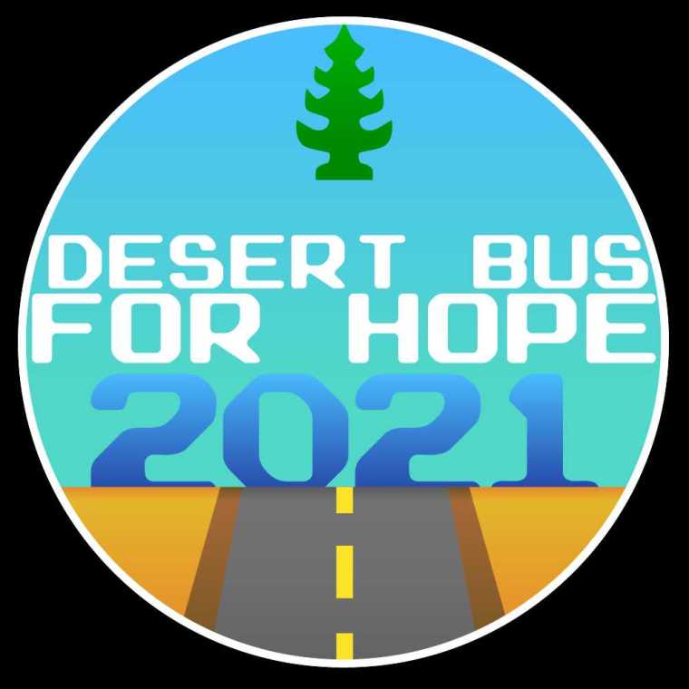 Desert Bus For Hope 2021 Logo