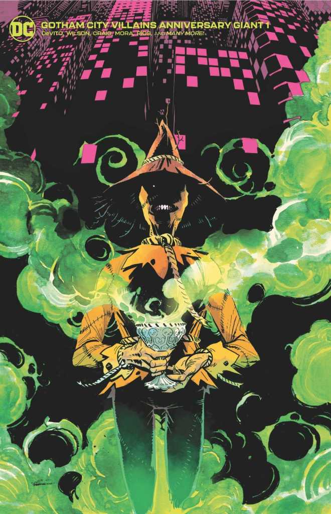 Gotham City Villains Anniversary Giant #1 The Scarecrow Variant Cover- Wes Craig and Jordan Wordie