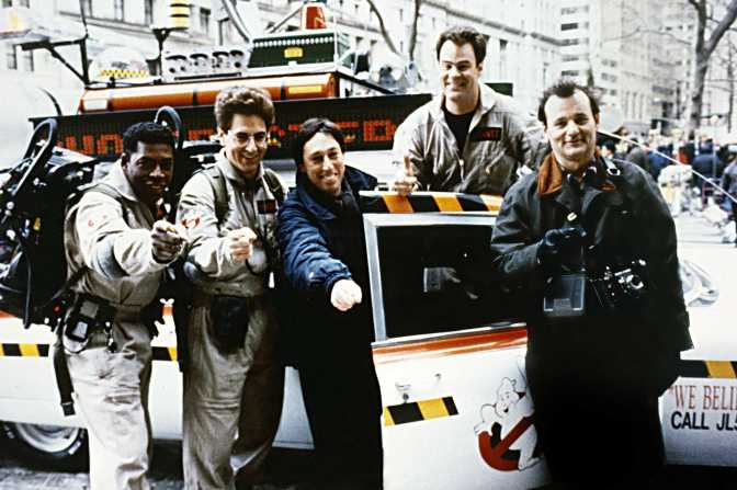 Ghostbusters II Set Photo