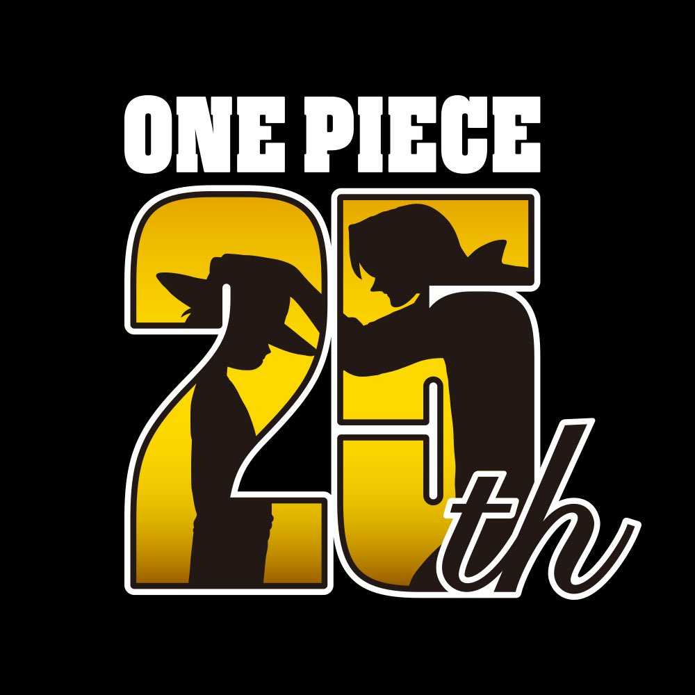 One Piece 25th Anniversary Logo