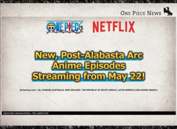 One Piece/Netflix Announcement