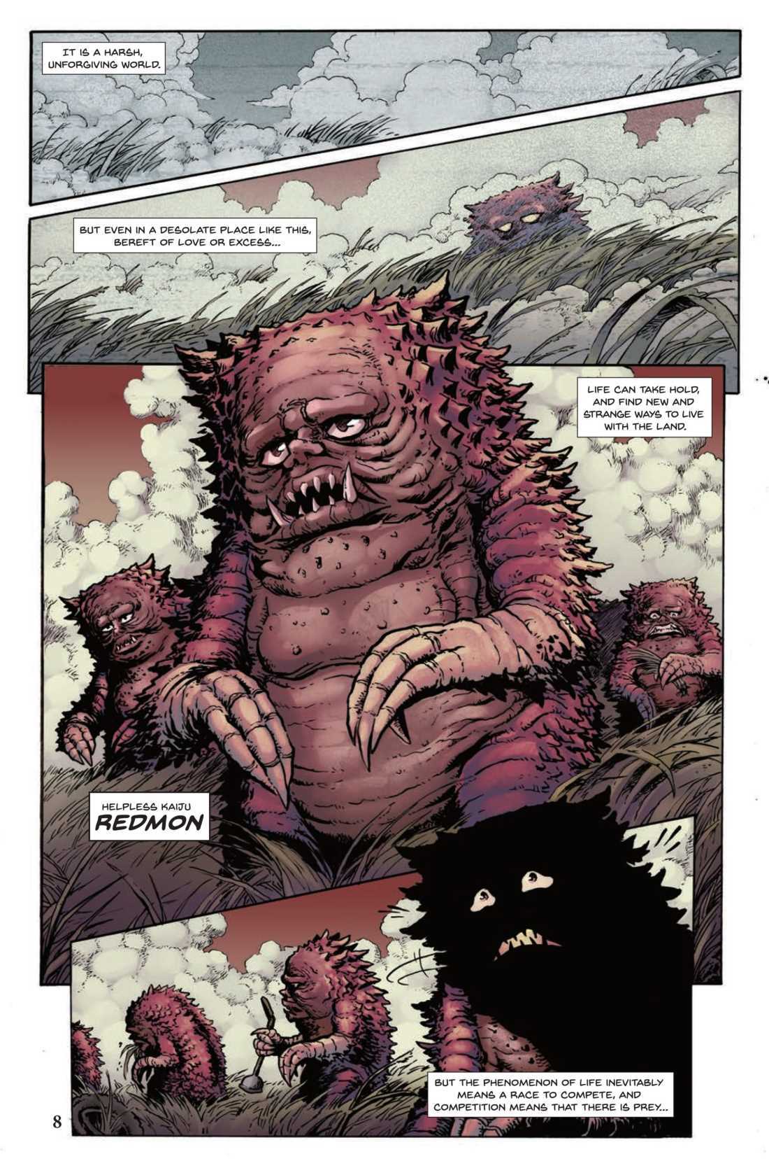 RedMan Issue One Preview Page Three