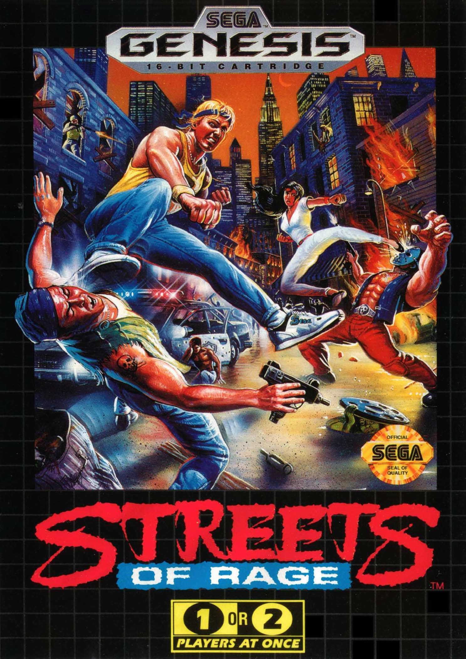Streets of Rage Cover Art