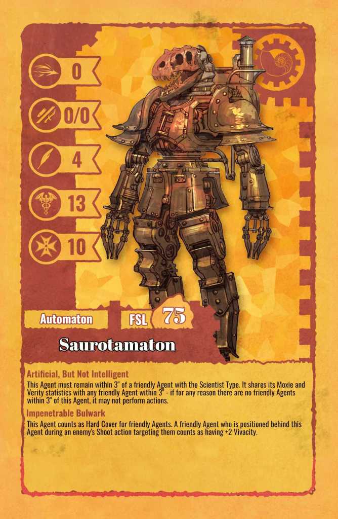 Saurotamaton-Vert Gamecrafter