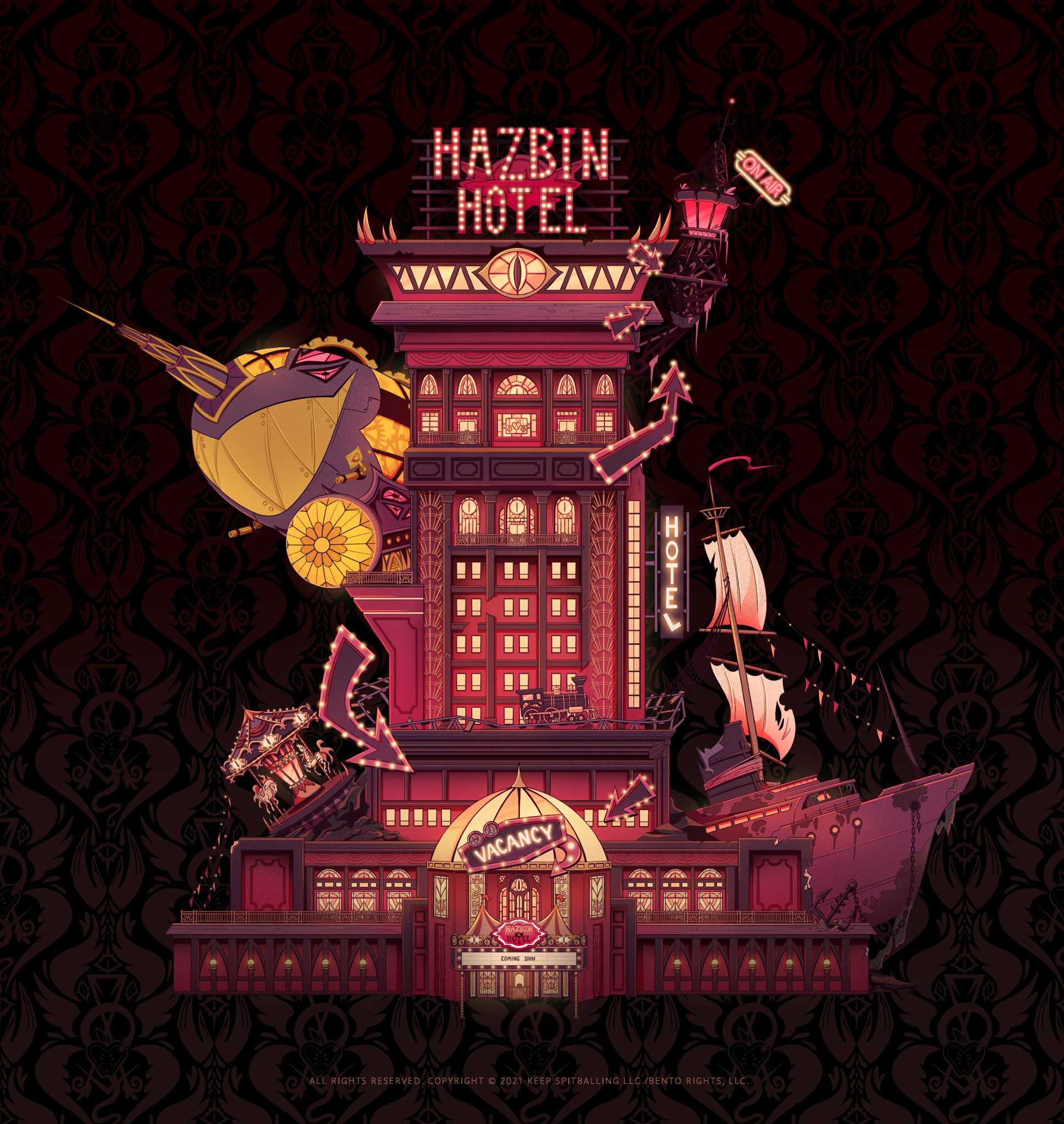Hazbin Hotel Coming Soon Visual
