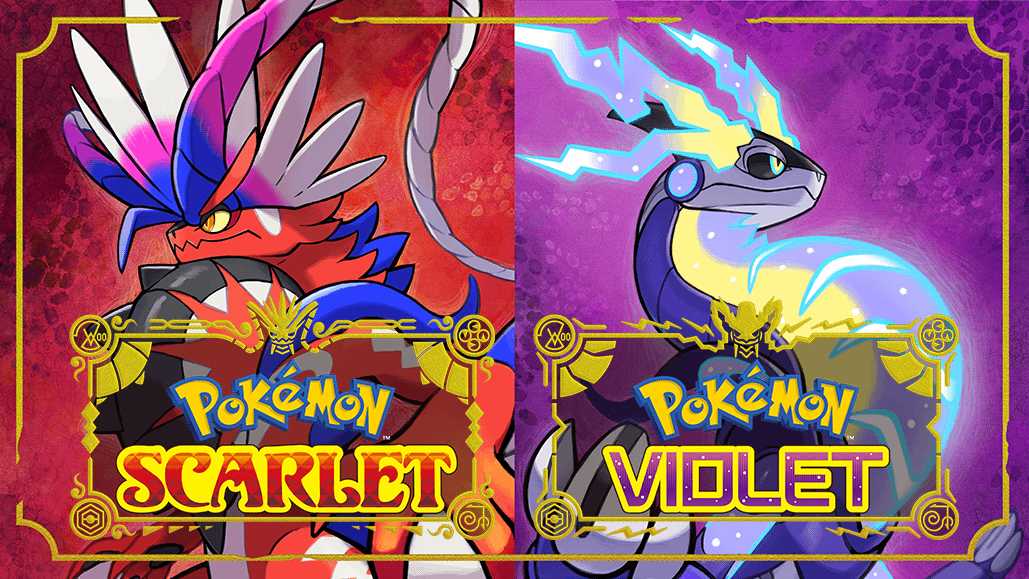 Pokemon Scarlet and Pokemon Violet Covers