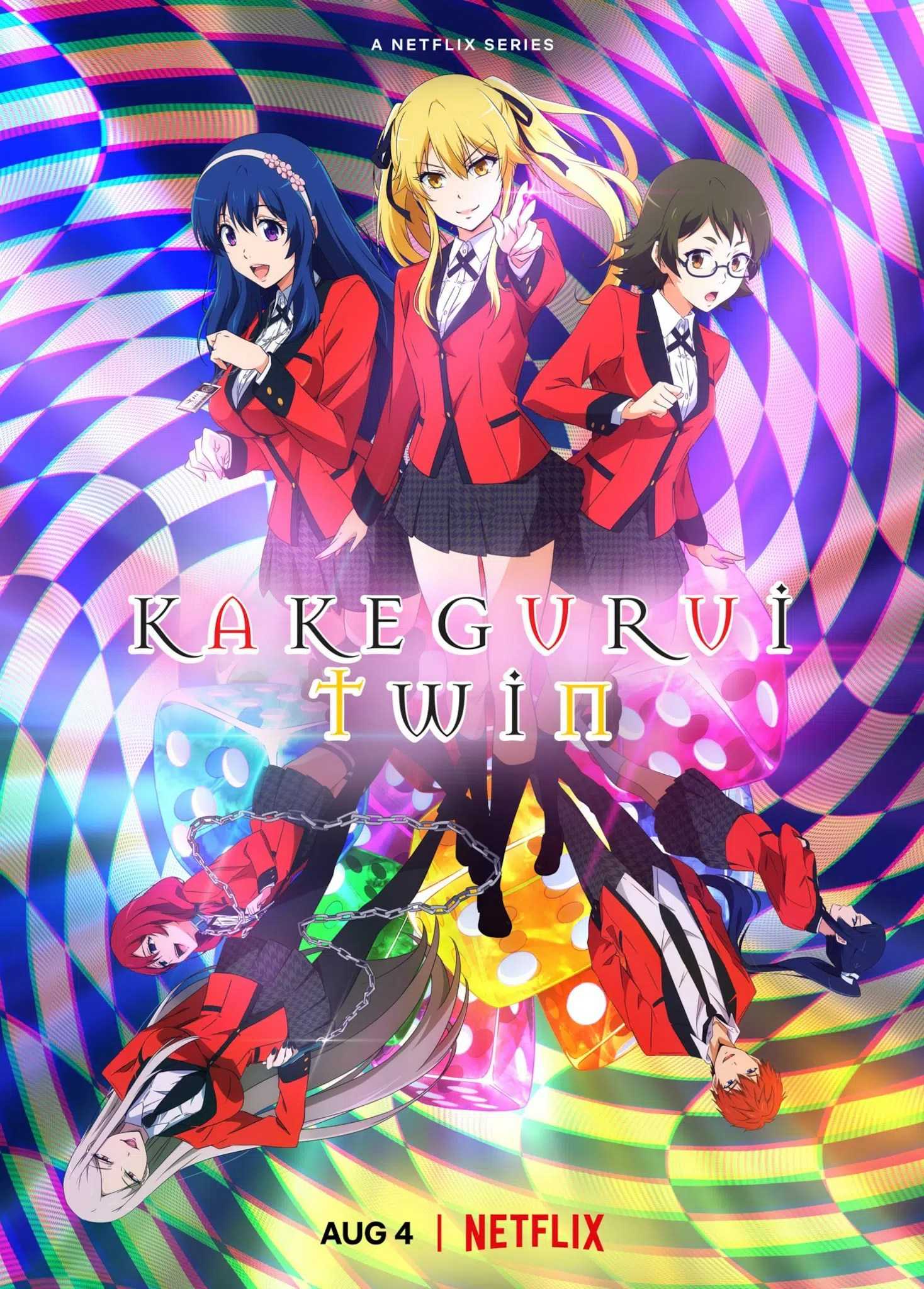 Kakegurui Twin Key Visual