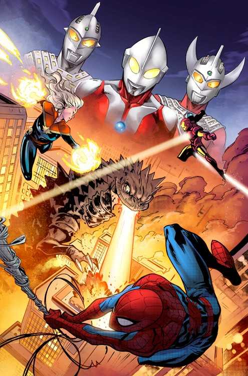 Ultraman/Marvel Superhero Crossover Announcement