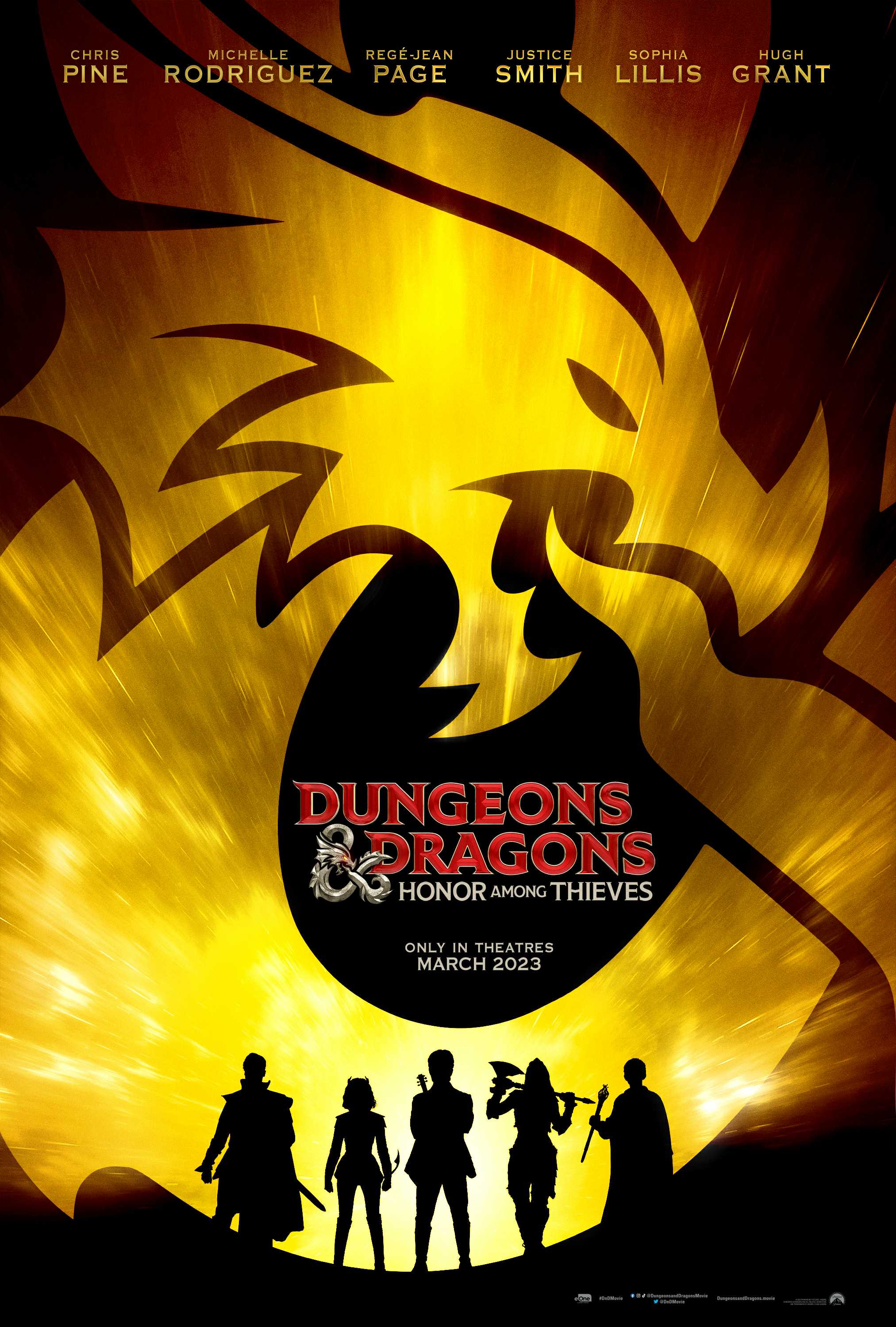 Dungeons & Dragons: Honor Among Thieves Promotional Poster One
