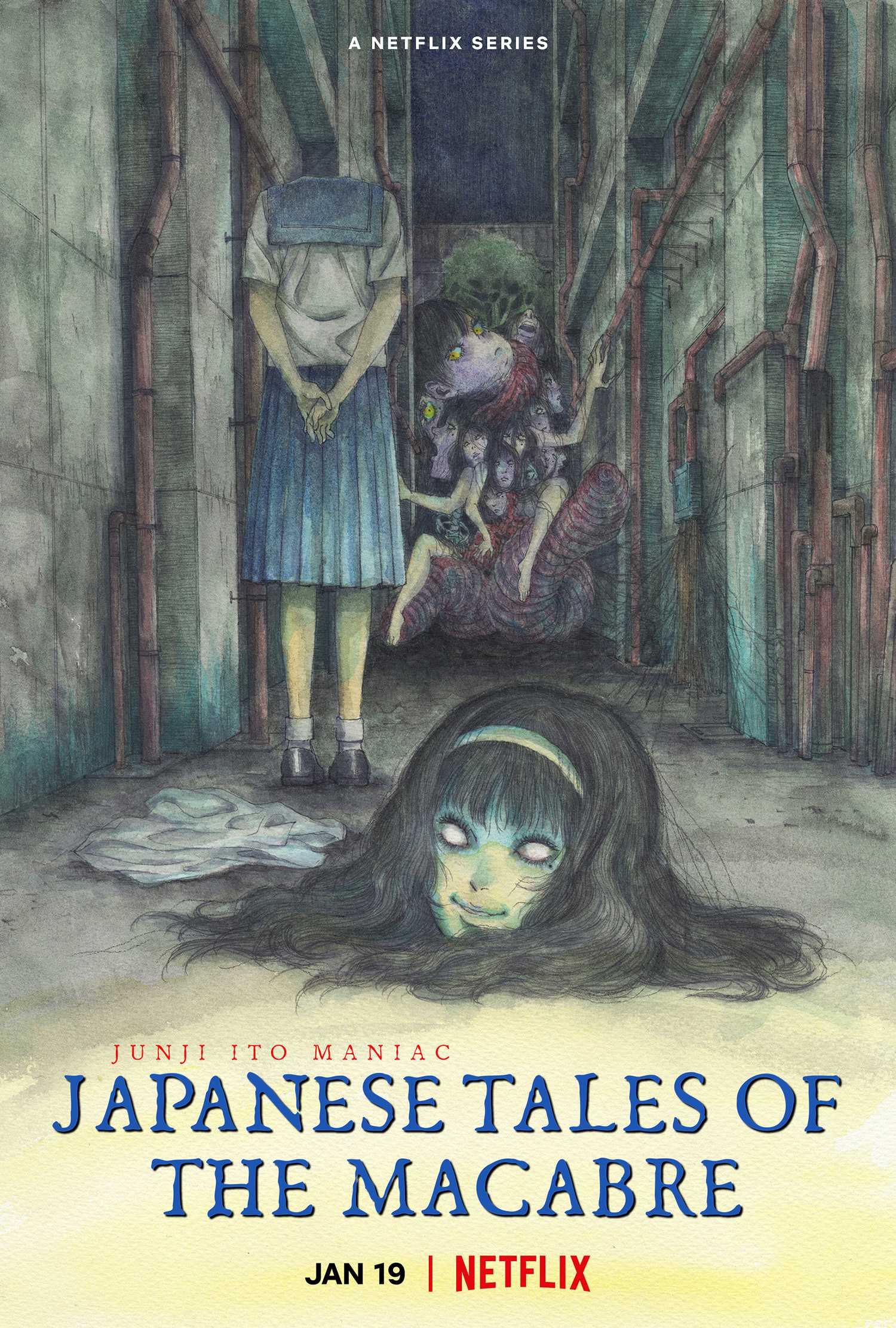 Junji Ito Maniac: Japanese Tales of the Macabre Key Visual