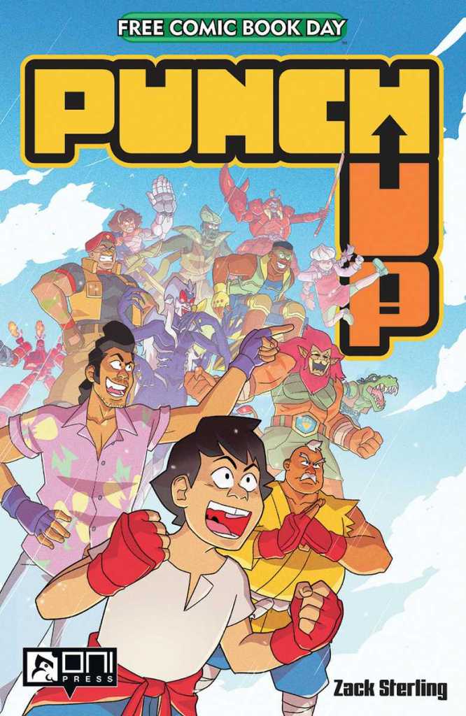 Oni Press | PUNCH UP! PREVIEW FCBD 2023 Silver Cover