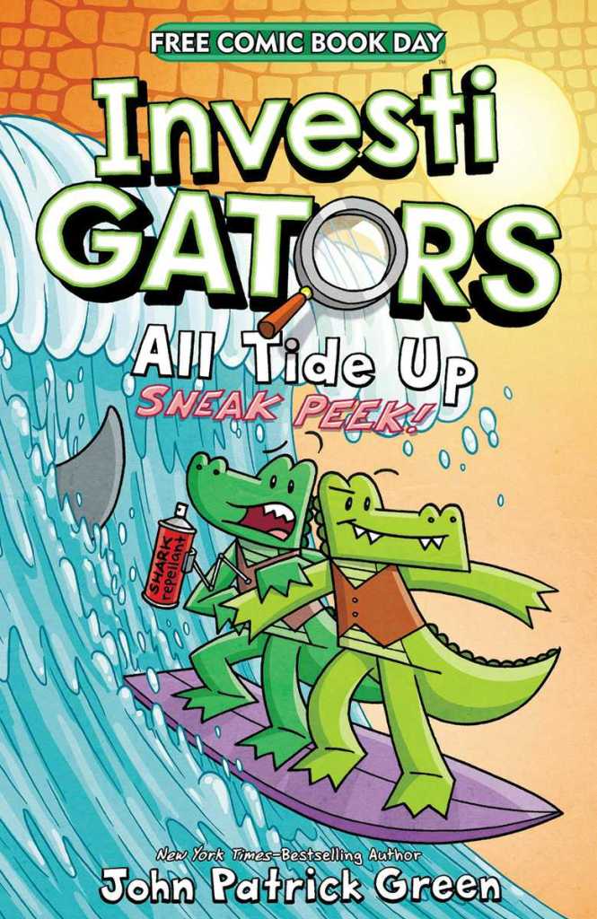 First Second Books | INVESTIGATORS: ALL TIDE UP FCBD 2023 Silver Cover