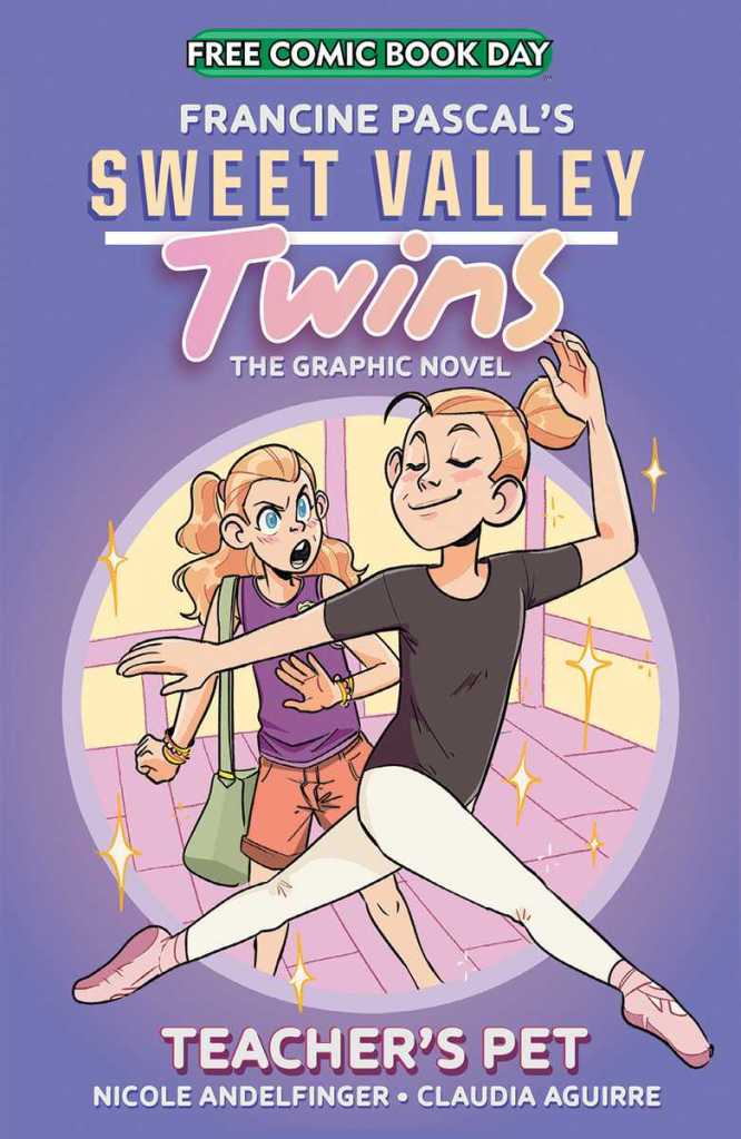 Random House Children’s Books | SWEET VALLEY TWINS: TEACHER’S PET FCBD 2023 Silver Cover