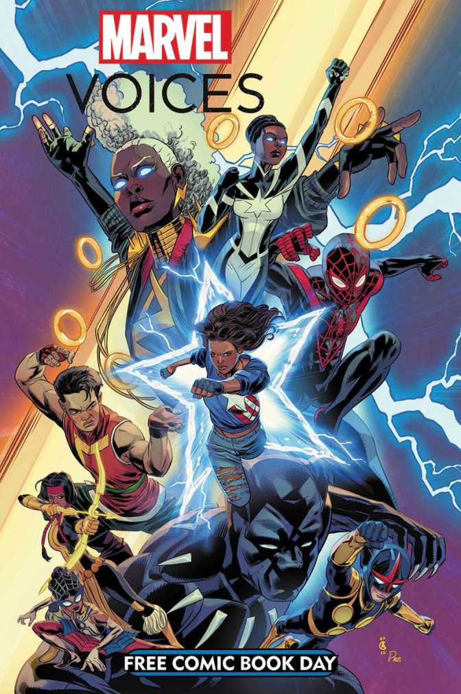 Marvel Comics | MARVEL VOICES #1 FCBD 2023 Silver Cover