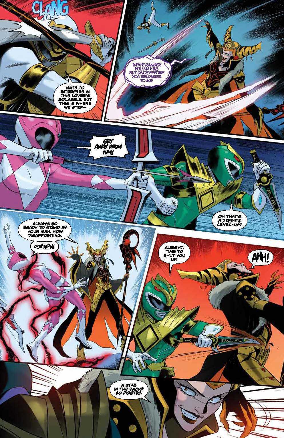 Mighty Morphin Power Rangers Issue No 102 Preview Page Six