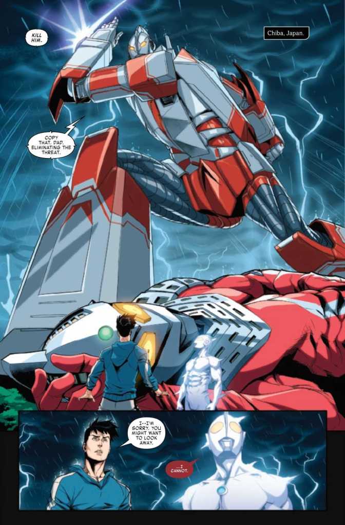 Ultraman: The Mystery of Ultraseven Issue Five Preview Page One