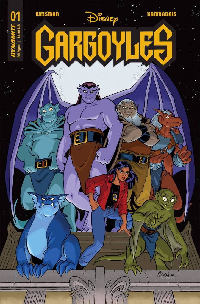 Gargoyles Issue One Cover B- Amanda Conner