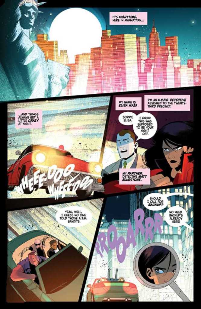 Gargoyles Issue One Preview Page One