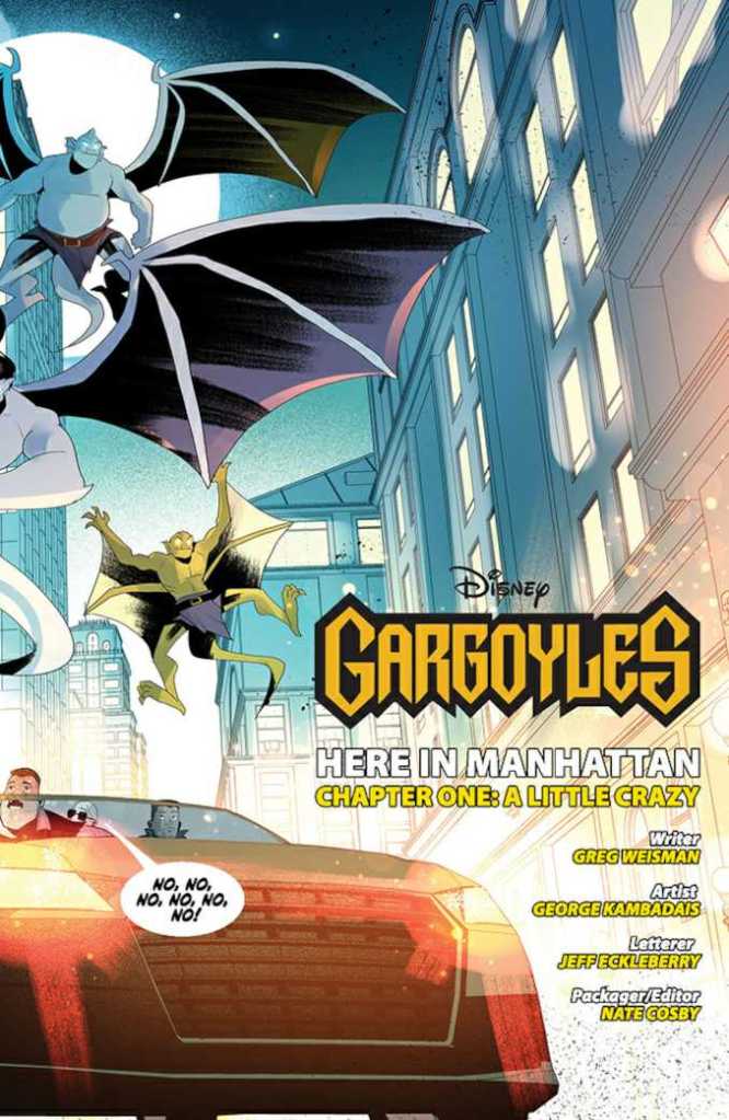 Gargoyles Issue One Preview Page Three